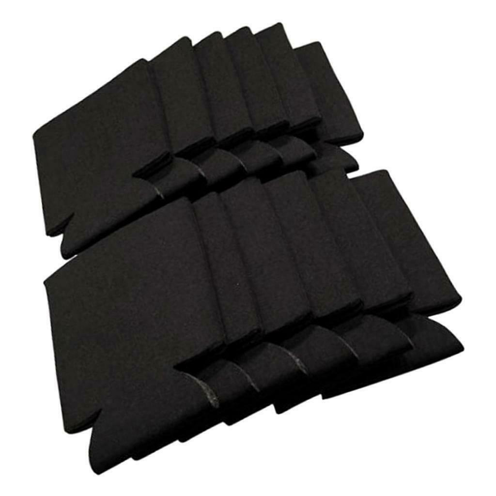 60Pcs Cup Sleeve Neoprene Beer Can Cooler Holder Cover Wedding Supplies