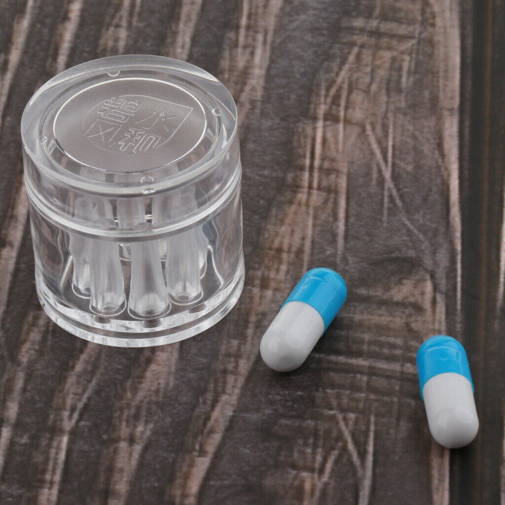 Planaria / Worm/ Leech - 8 Holes Plastic Aquarium Tank Catcher Trap Tube Trapper