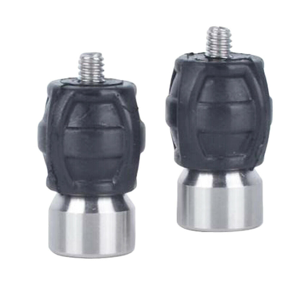 2pcs Archery Sight Stabilizer Ball Recurve Compound Bow Silencer Damper Arrow