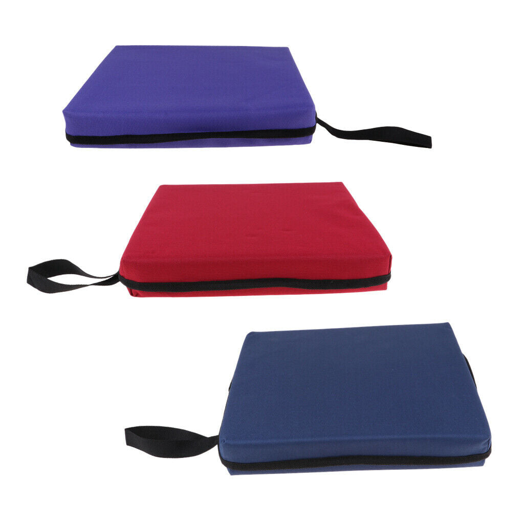 Outdoor Hiking Camping Stadium Seat Cushion Pad Mat for Beach Chair Purple