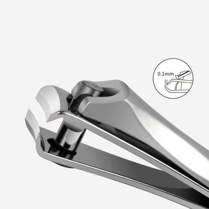Profession Nail Clipper Stainless Steel Toenail Cutter Fingernail Scissor Trimme