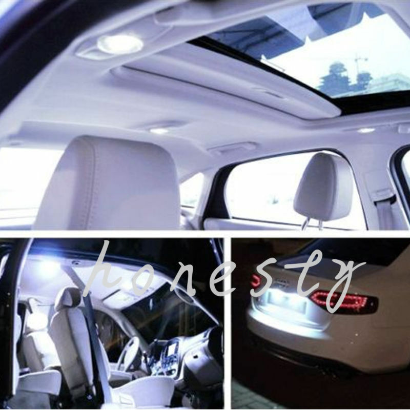 10X White 42mm 16SMD Car LED Festoon Dome Map Interior Cargo Light Bulb 211 578