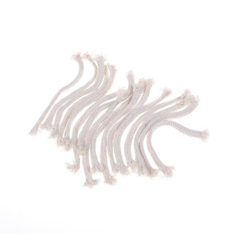 10pcs 15cm  Round Cotton Wicks Burner For Oil Alcohol Lam.l8