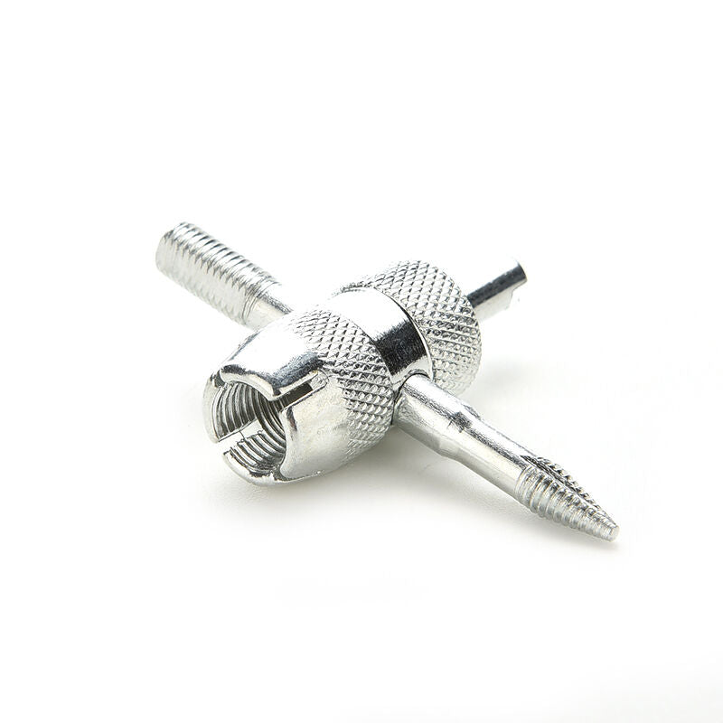 4Pcs 4 Way Car Bike Tyre Valve Repair Tool Tire Stem Core Remover Installer DEAU