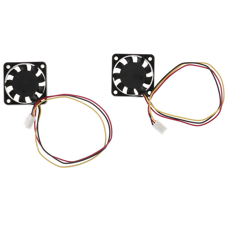 1PC 12V Mini Cooling Computer Fan - Small 40mm x 10mm DC Brushless 3-pin..l8