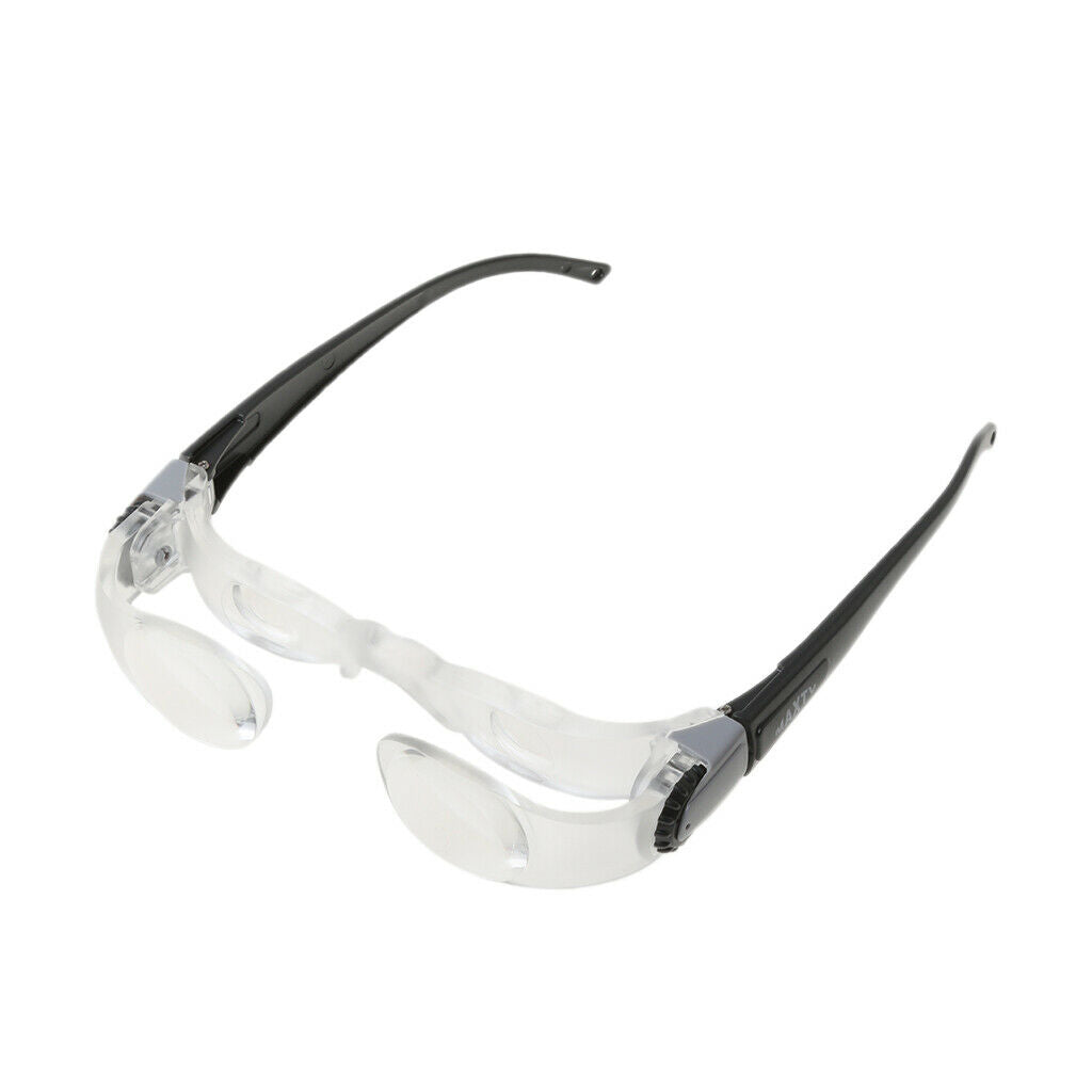 Max TV Television Reading Glasses 2.1X View Reading Magnifier