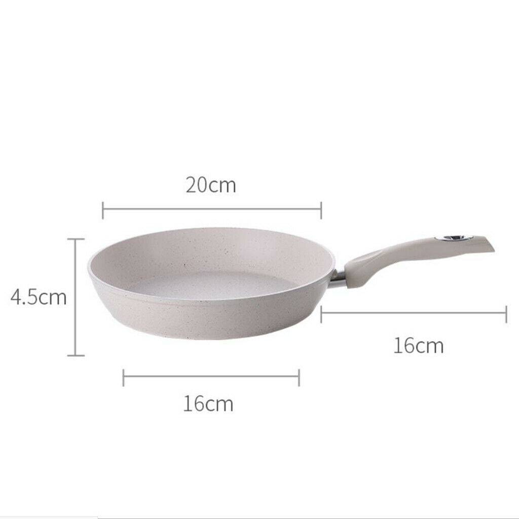 Kitchen Steak Fry Pan Fried Egg Omelette Cooker Cooking Pot 20cm
