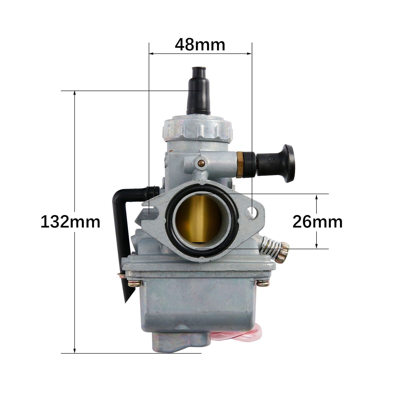 26mm Carburetor Carb Fit For 125cc-140cc PRO Bike Trail Dirt Bike Quad ATV