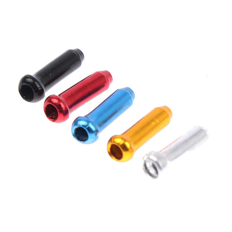 100PCS Bicycle Cable End Caps Bike Wire End Caps for Bike Brake Shifter  iZFDBD