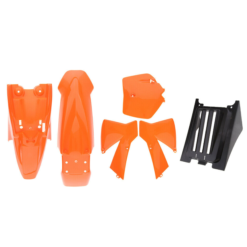 ORANGE plastic mudguard for 50CC SX SR JR Senior Adventure Junior