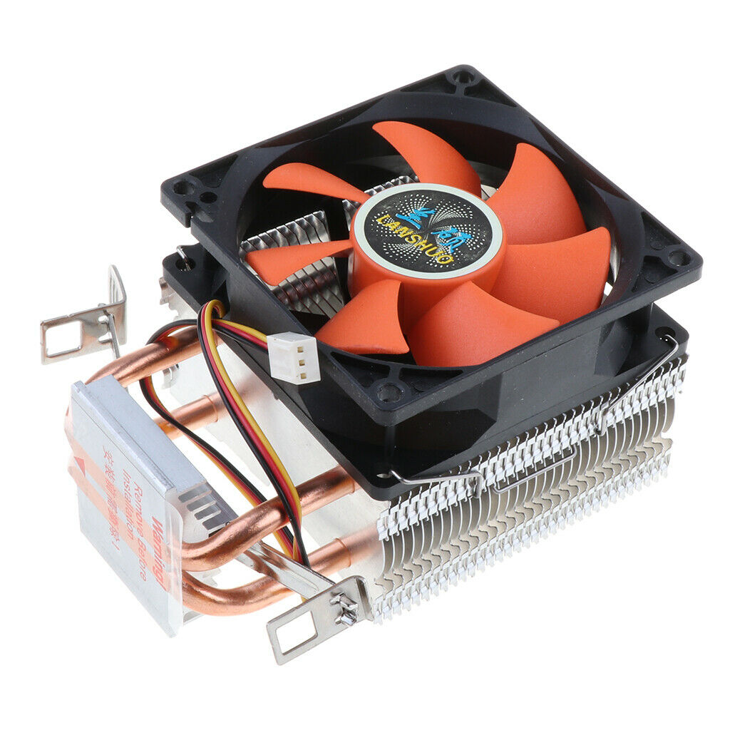 Quiet Computer CPU Cooling Fan 3 Pin CPU Cooler Radiator Heatsink