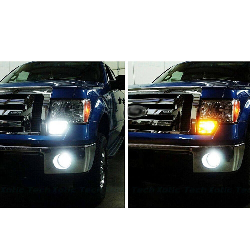 Dual-Color LED For Turn Signal Light /DRL For Ford F150 F250 F350 Switchback Kit