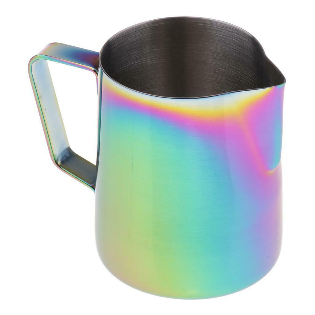 Stainless Steel Milk Moka Frothing Art Craft Jug Mug Cup 350ML Coffee Maker