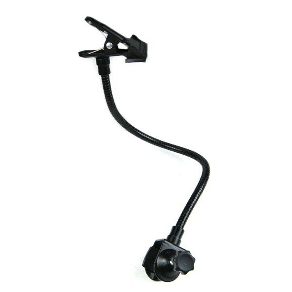 Photo Studio Light Stand Goose Neck Holder C Clamp Clip Flexible  Arm Reflec