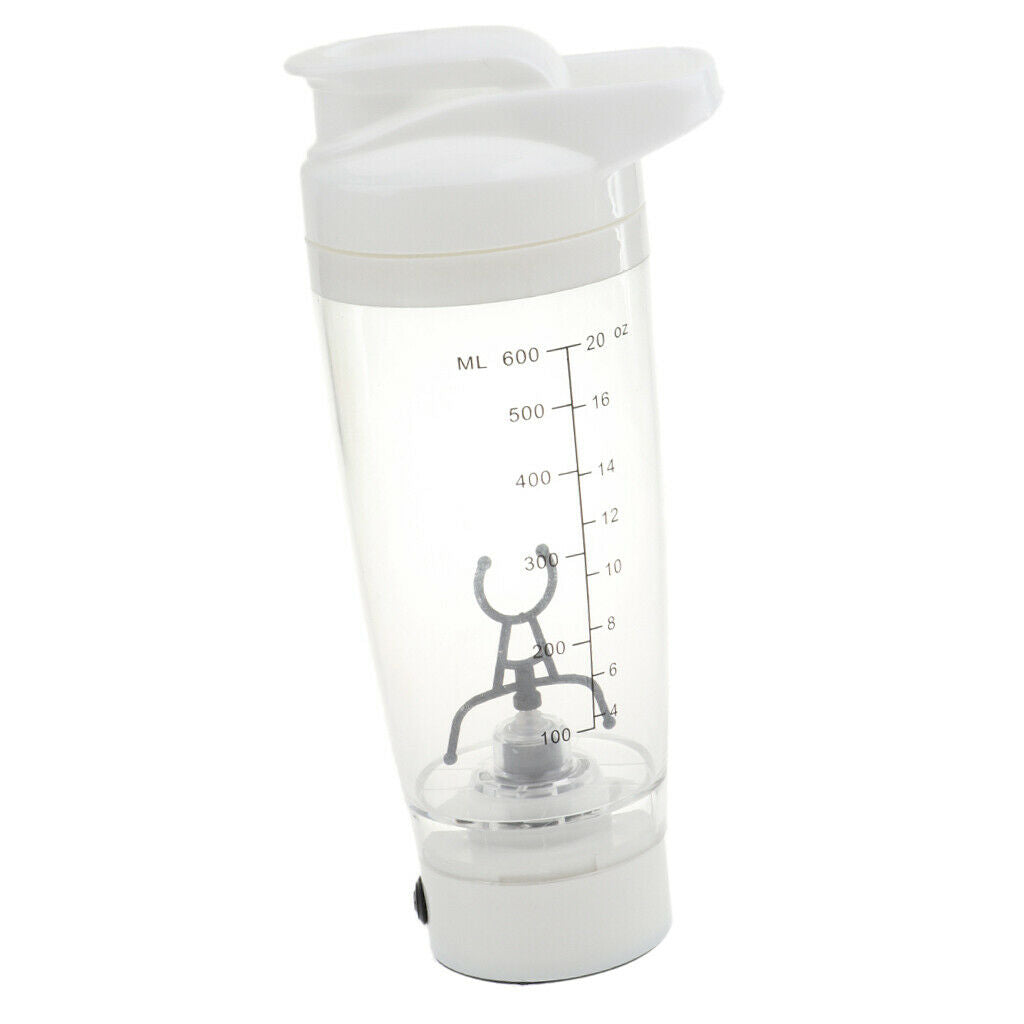 Automatic Powdered Milk Mixing Cup Pet Bird Small Animal Waterer White