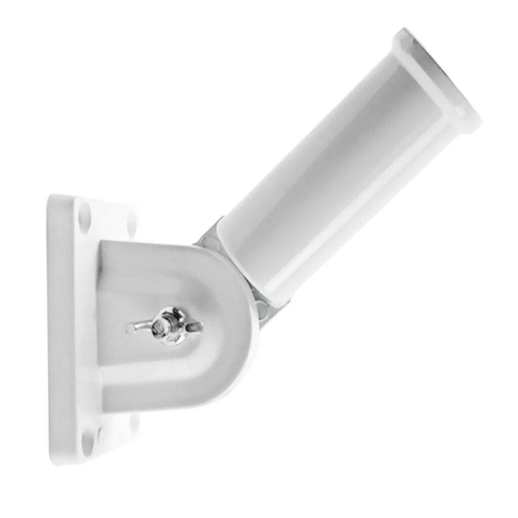 180 Degree Adjustable Holder Bracket Metal And Plastic Flag Pole with Screws