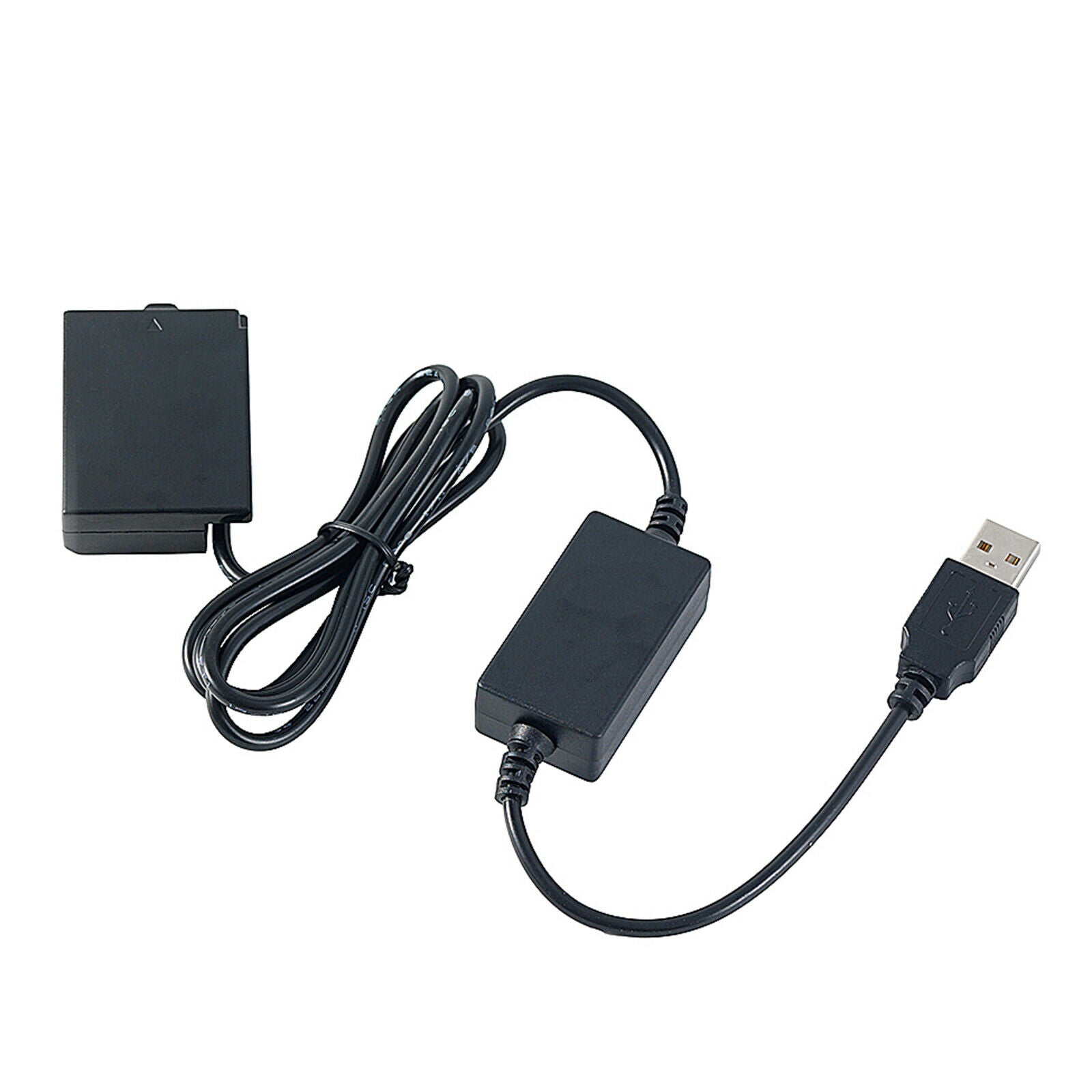 E10 Dummy Battery USB Power Adapter for 1100D 1200D 2000D 3000D Cameras