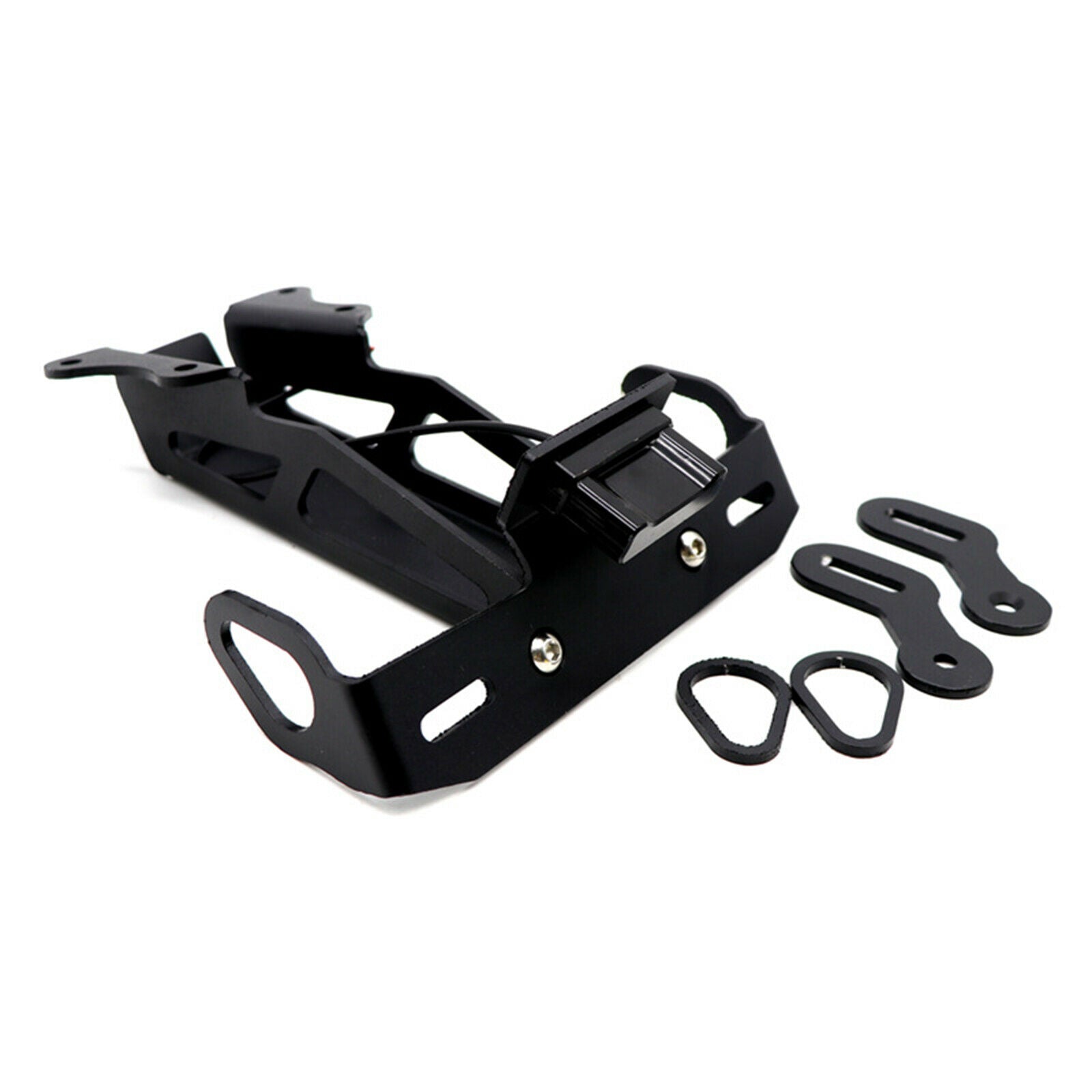 License Plate Holder Bracket w/LED Light for Yamaha FJ-09 2015-2019 Parts