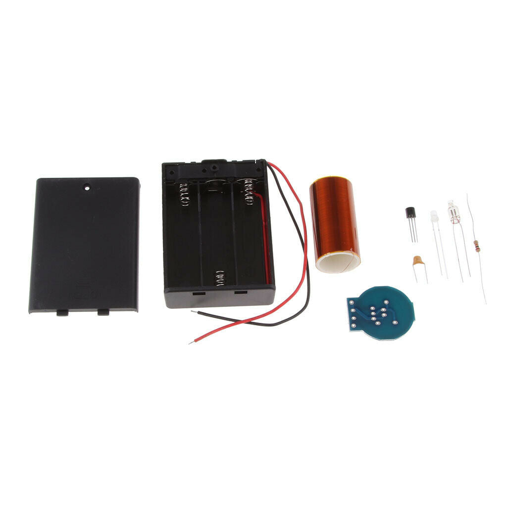 Battery operated mini Tesla scooter mounted wireless transmission kit