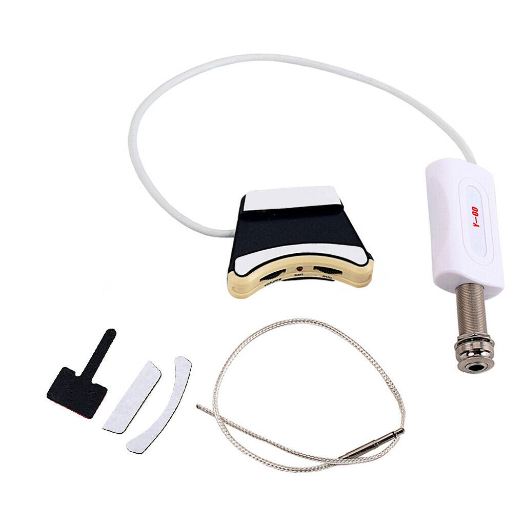 1 Set Ukulele Soundhole Pickup DIY Guitar Parts Beginners/Performers Gifts