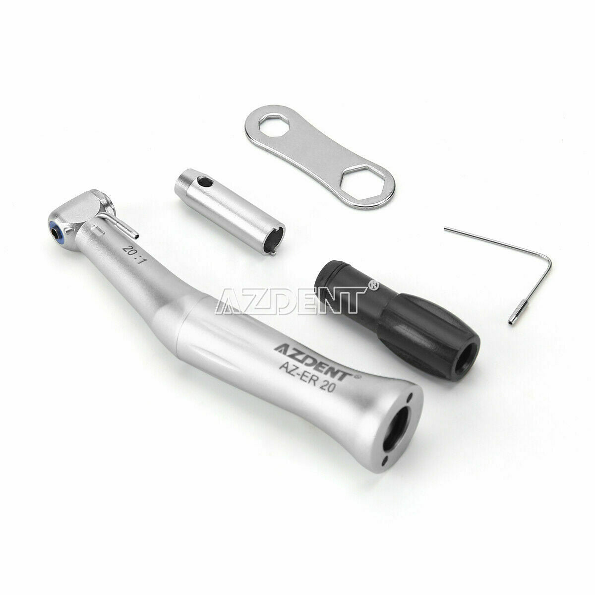 3pcs 20:1 Reduction Implant Contra Angle Dental E-Type Handpiece For NSK Motor