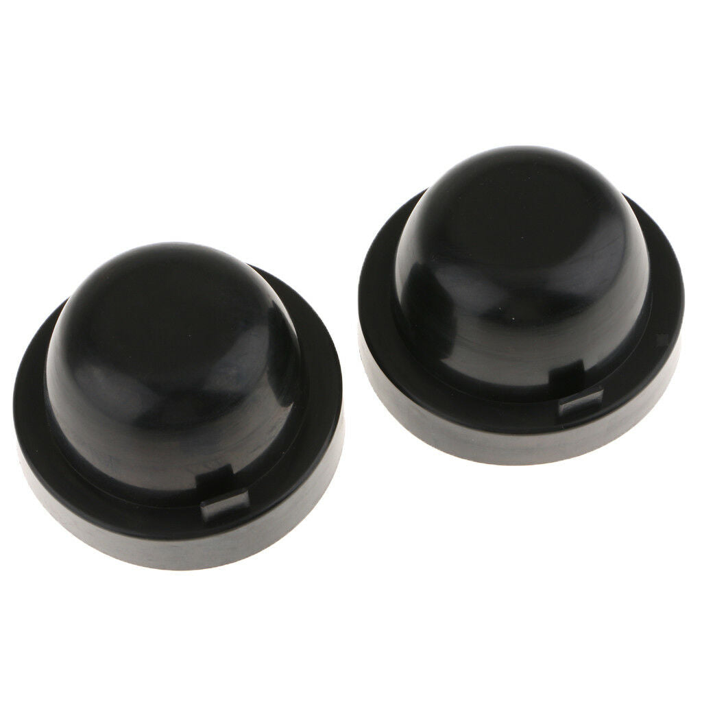 2pcs 90mm Rubber Housing Seal Cap Anti Dust Cover For Car Bulb HID Headlight