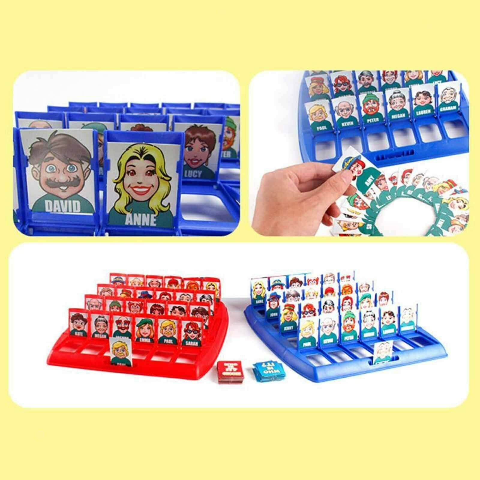 Fun Who Is It Board Game Guessing Games Kids Children Adults Family Party