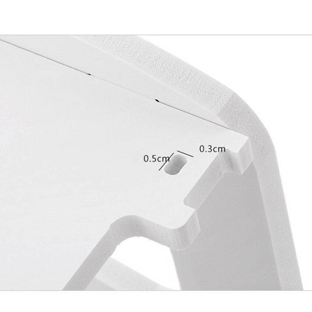 Wall Mounted Set Top Box Carrier Router Shelf Storage Rack for Home Decor