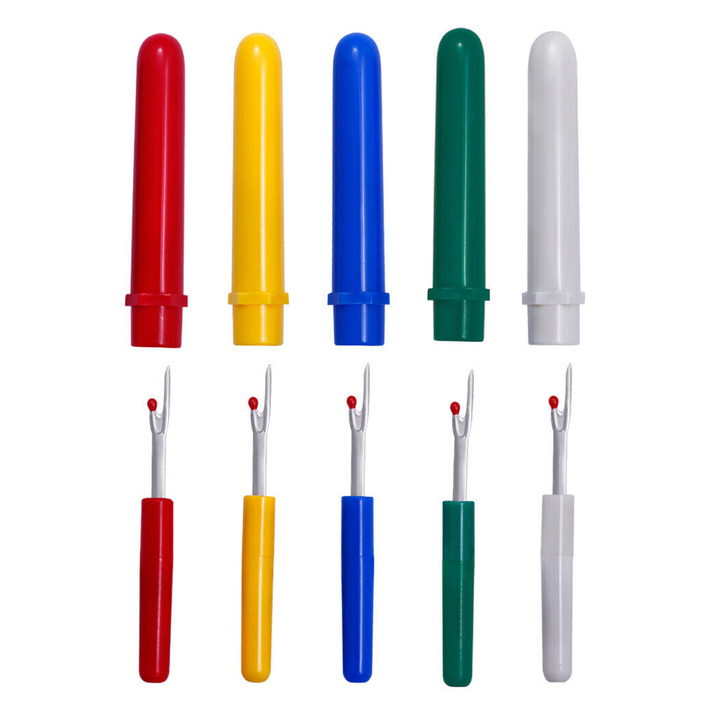 5Pcs Sewing Seam Ripper Lot Embroidery Cross Stitch Thread Cutter Remover