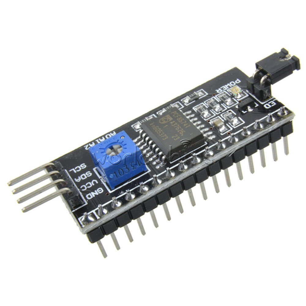 2004 20x4 LCD Blue Display Module +IIC/TWI/SPI Interface Board 5V 1602LCD I2C