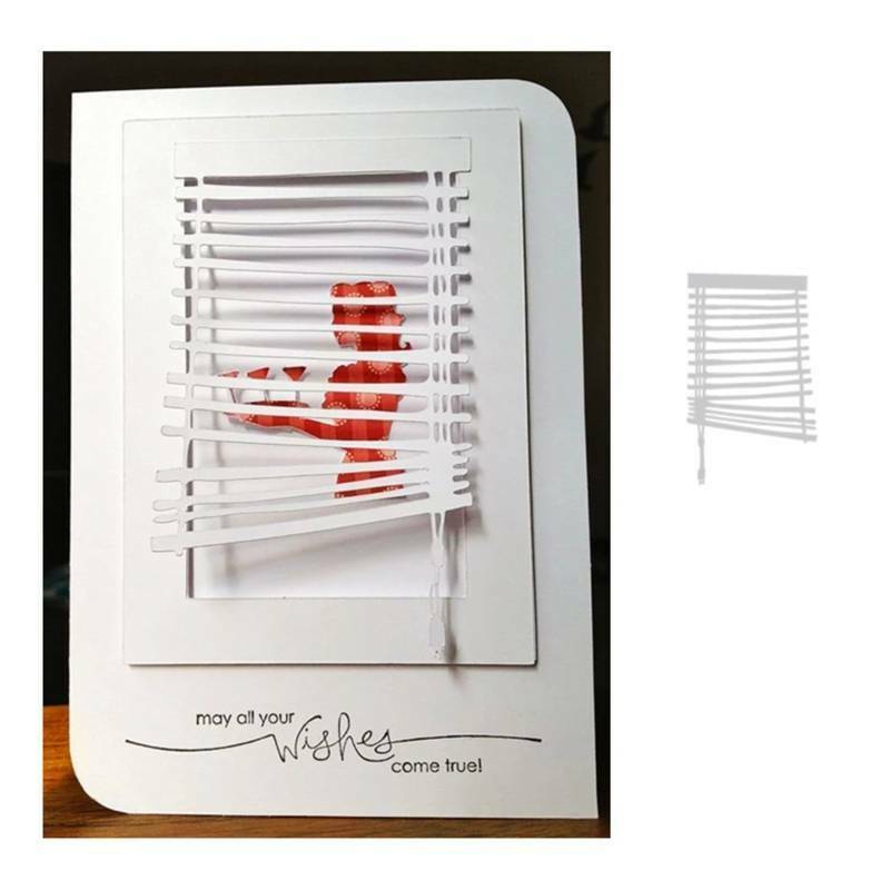 Fence Cutting Dies Stencil DIY Scrapbooking Album Paper Card Embossing