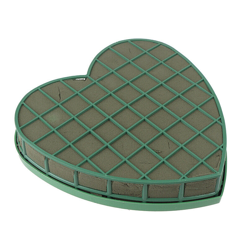 1Pcs Heart Shape Flower Foam Sucker For Fresh Floral Car Table Decoration PrFCA