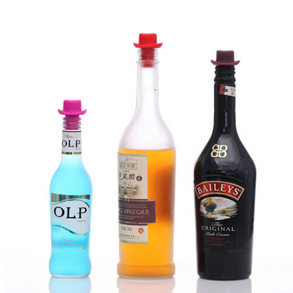 Novelty Top Hat Bottle Topper Wine Champagne Cork Stopper Gag Kitchen Too.l8