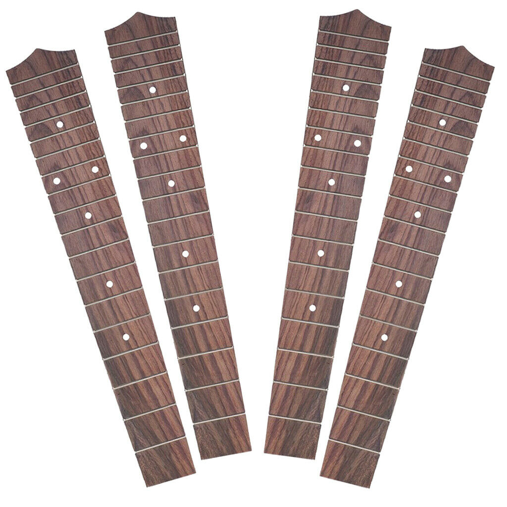 4x Rosewood 26inch Tenor Ukulele Fret Fretboard Musical Instrument Accessory