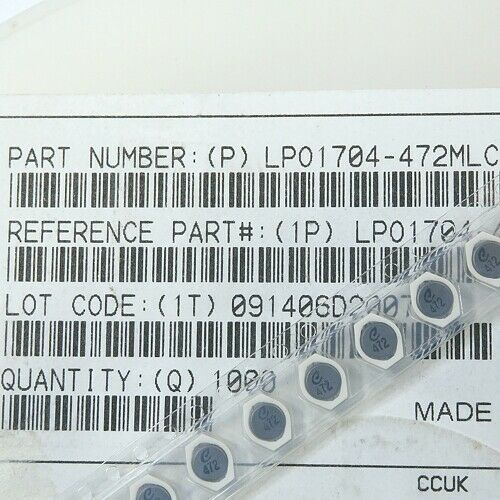 [50pcs] LPO1704-472ML 4.7uH 1.1A 0.20Ohm Chip Inductor SMD