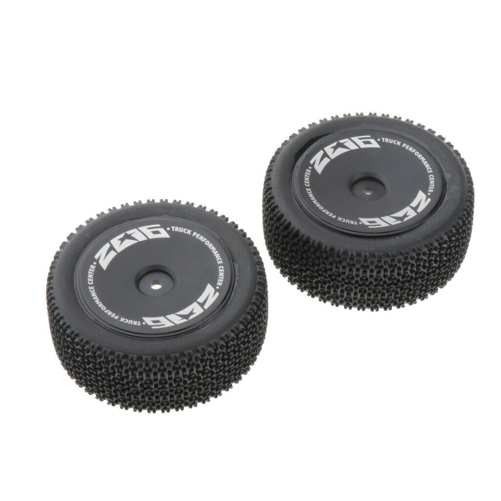 2Pcs RC Car Rear Tyres Set for 1:14 WLTOYS 144001 RC Car Buggy Spare Parts