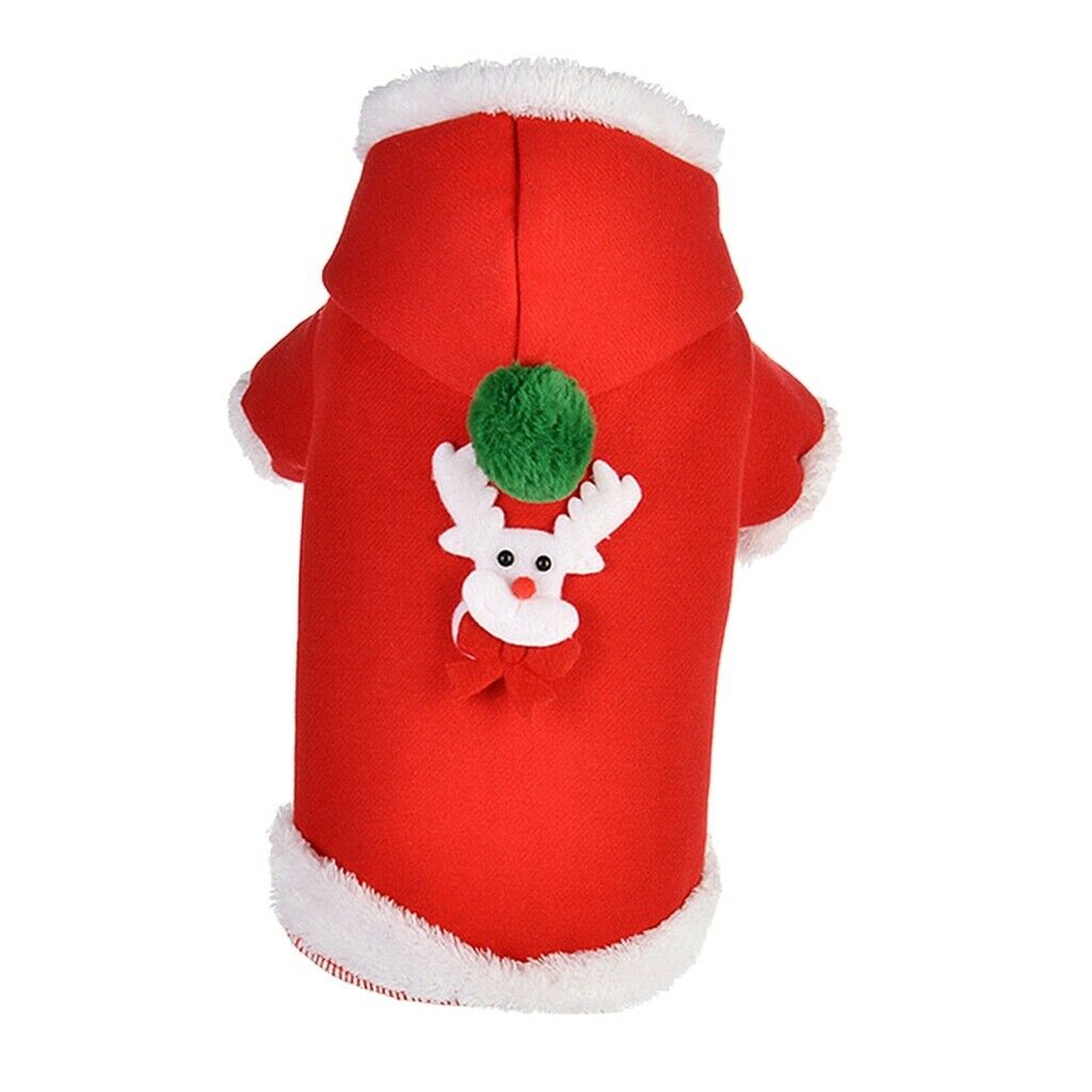 Dogs Winter Coat Pajamas Padded Vest - Cute Dog Jacket - Warm Pet Jumpsuit S