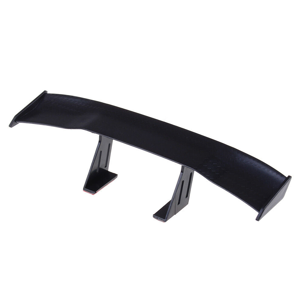 6.7" universal car tail wing gt carbon spoiler mini auto fiber decoratio.l8