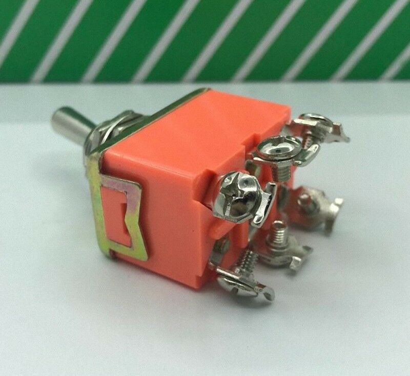 New 2Pcs Heavy Duty DPDT ON/OFF/ON toggle switch High quality [M1]