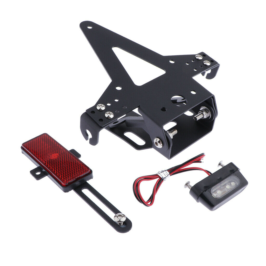 Bracket Rear Light Fender Eliminator Motorcycle CNC License Plate Holder