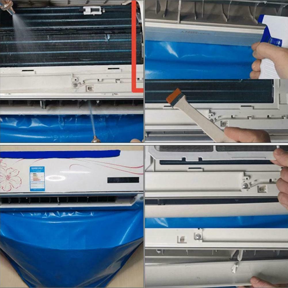 Wash Cover Air Conditioner Cleaning Bags Wall Mounted Protectors Waterproof kits
