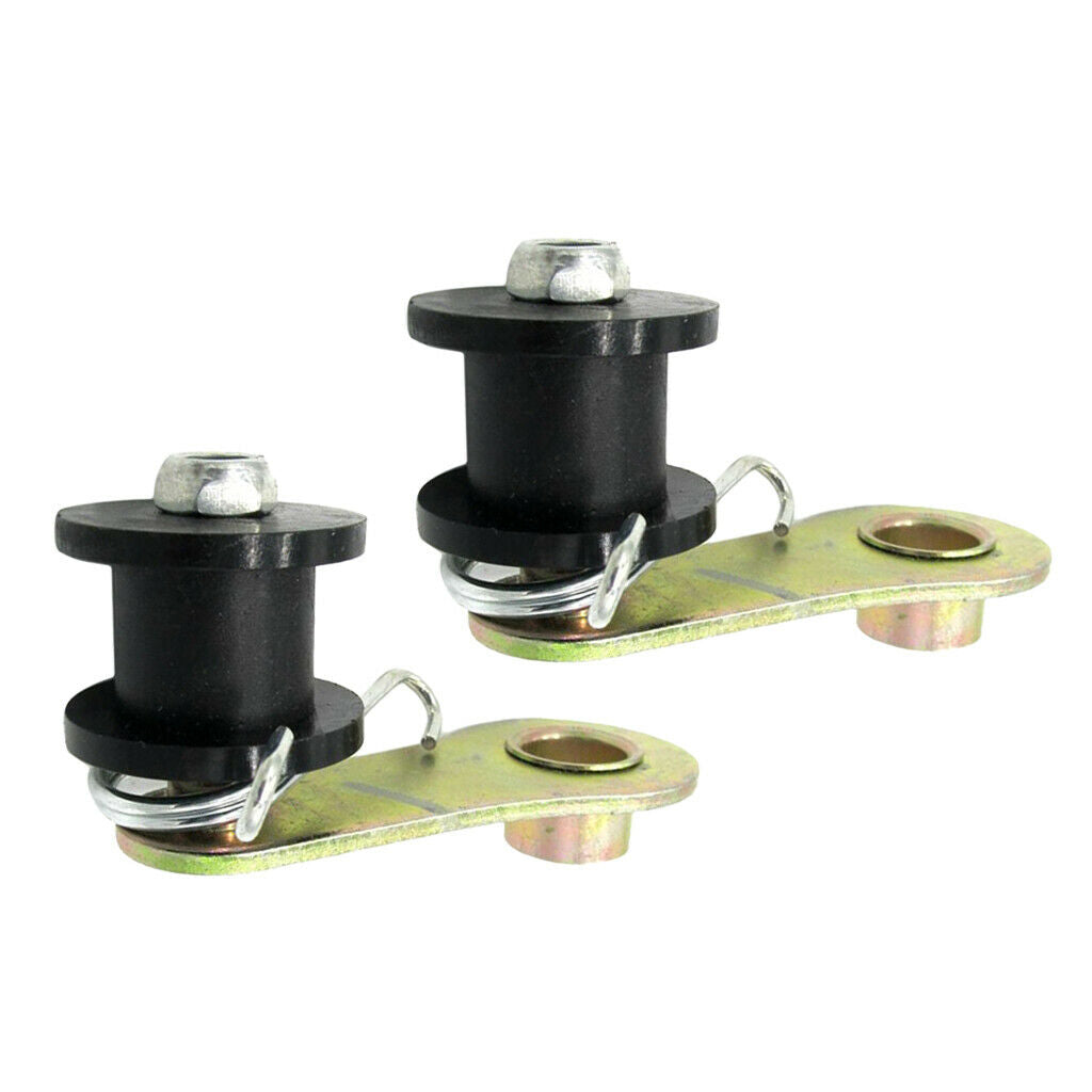 2 Pieces Motorcycle Chain Tensioner Roller w/ Spring for Dirt Bike Moto New