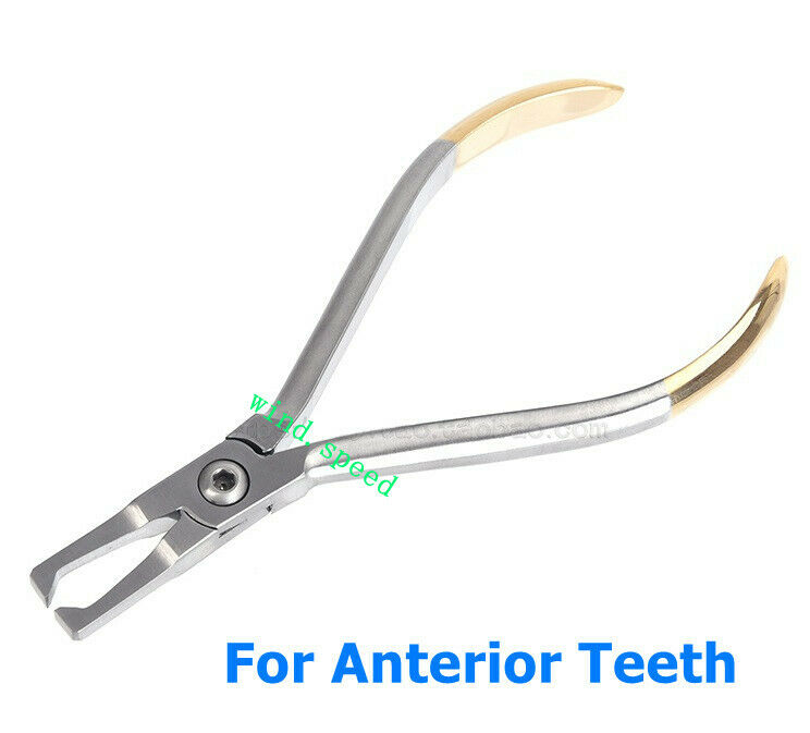 10pcs Dental Straight Bracket Removing Pliers Braces Adhesive Remover Forceps