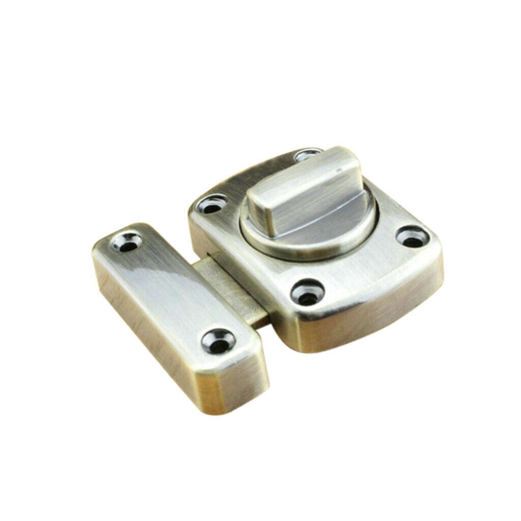 3Pieces BATHROOM TOILET DOOR LOCK Cabinet Cupboard Turn Bolt Privacy Catch Latch
