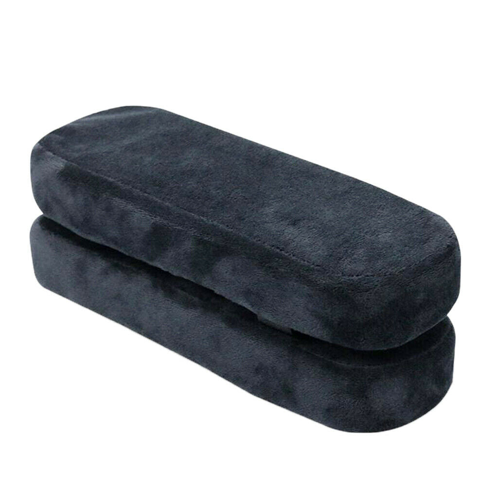 2x Chair Armrest Covers Arm Rest Pillow Desk Chair Elbow Relief Pads Pillows