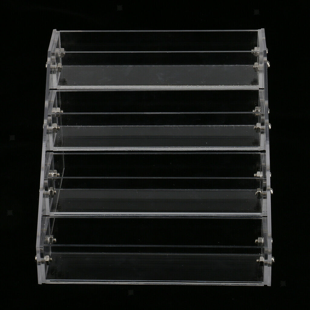 Detachable Clear Makeup Nail Polish Lip Gloss Mascara Display Storage Rack