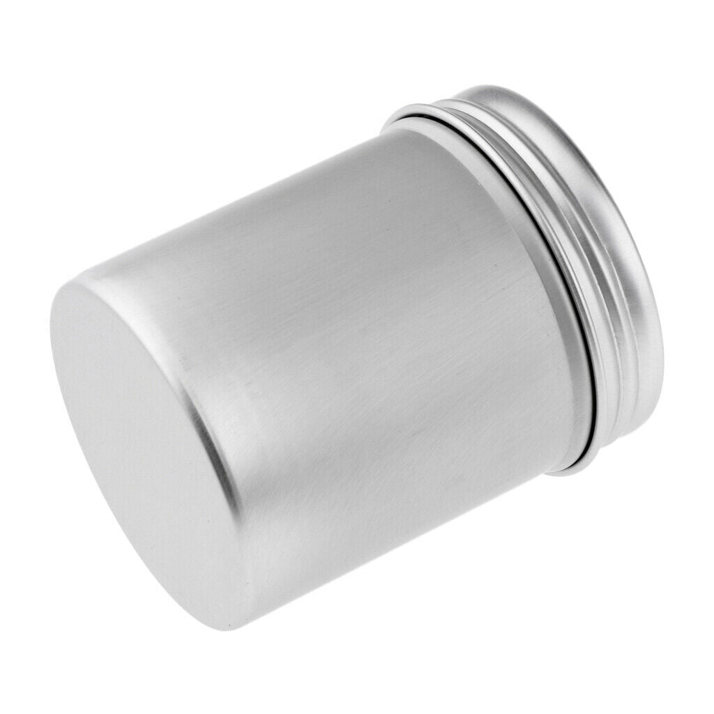 10 Pcs/Set Empty Aluminum Tins 80ml Cosmetic Jar Pots Lip Balm Containers