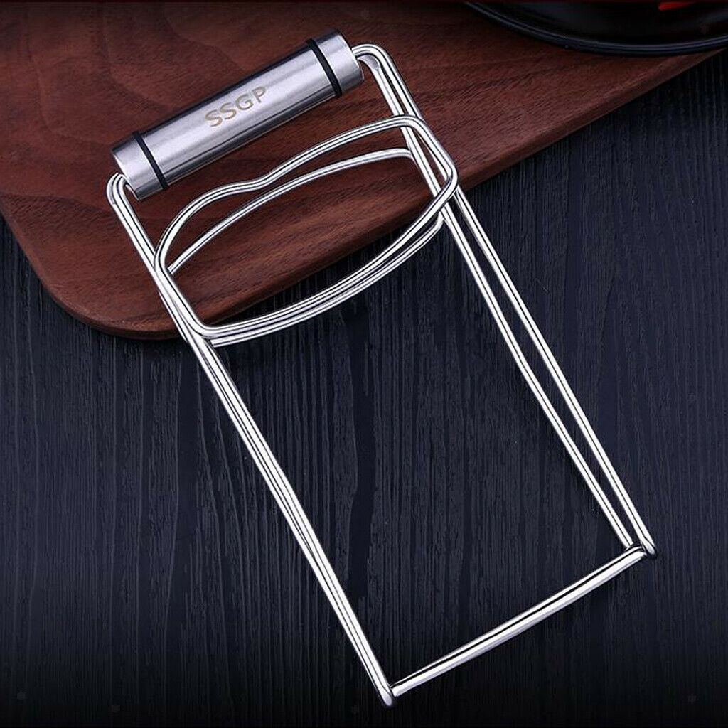 1 pcs Bowl Clip Taken Against Hot Dishes Clamp Stainless Steel Tongs Carrier