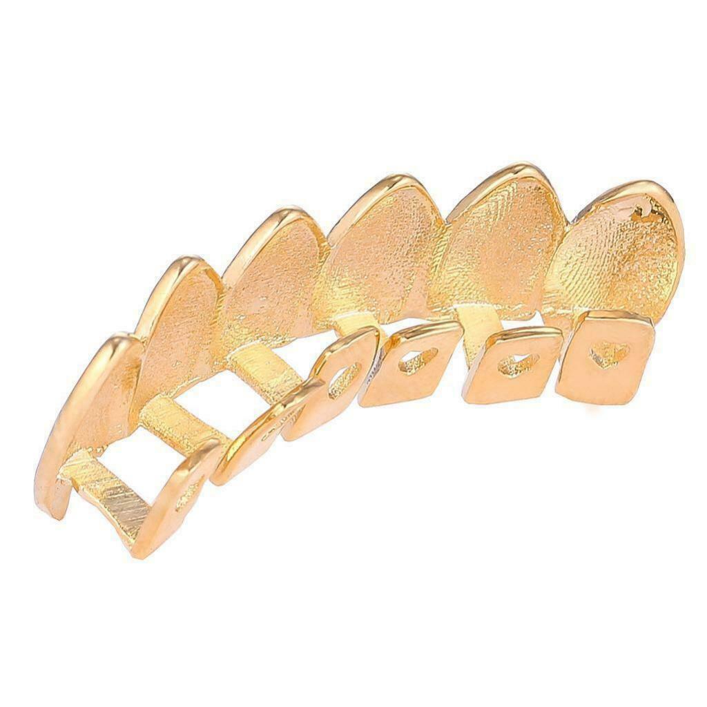 Colorful Glossy Hip Hop Sharp Teeth Grills Hollowen Accessory Hip-Hop Braces