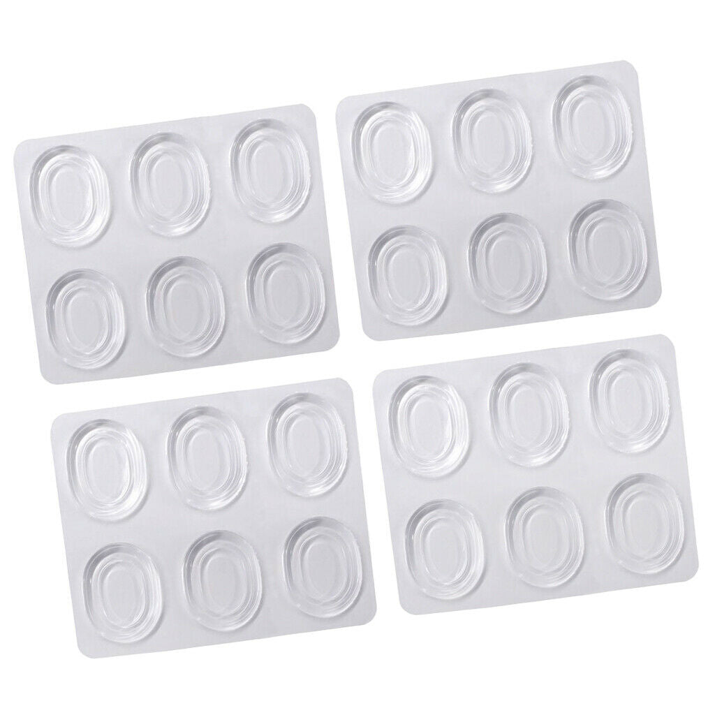 24 X Practical Drum Damper Gel Pads Drum Dampeners Drum Dampener Dampeners